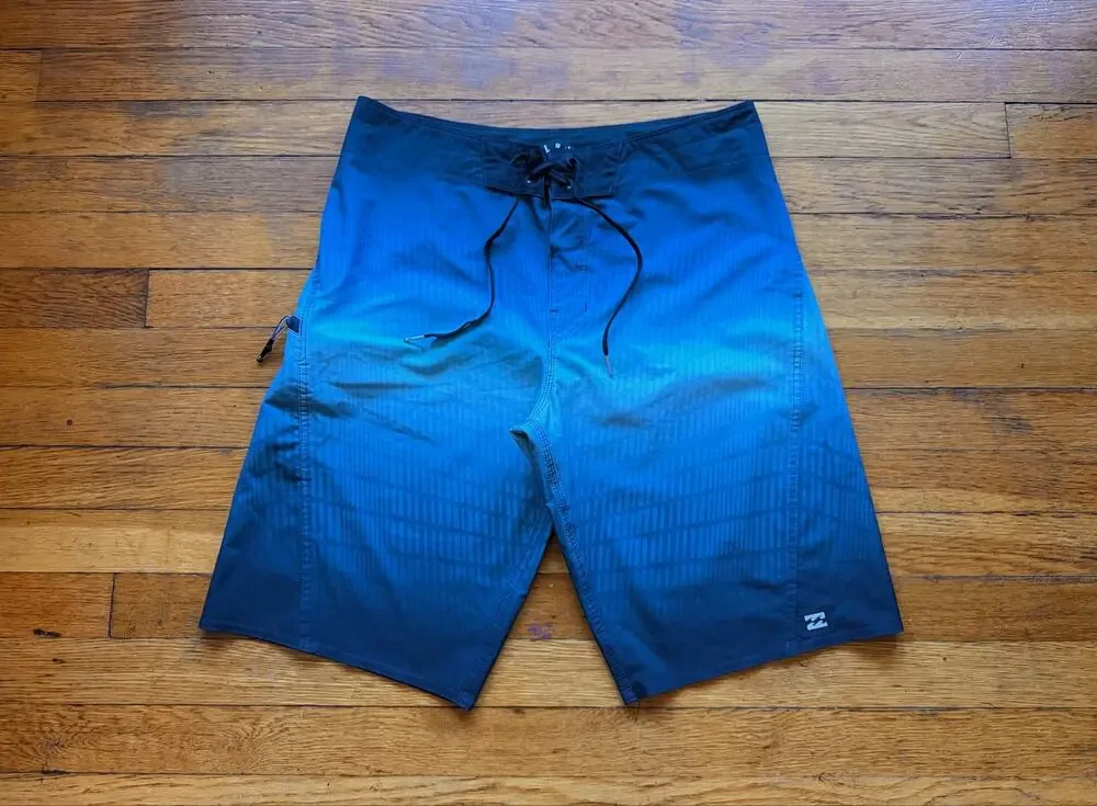 BILLABONG Recycler Fluid Pro Blue Boardshorts Mens sz 30